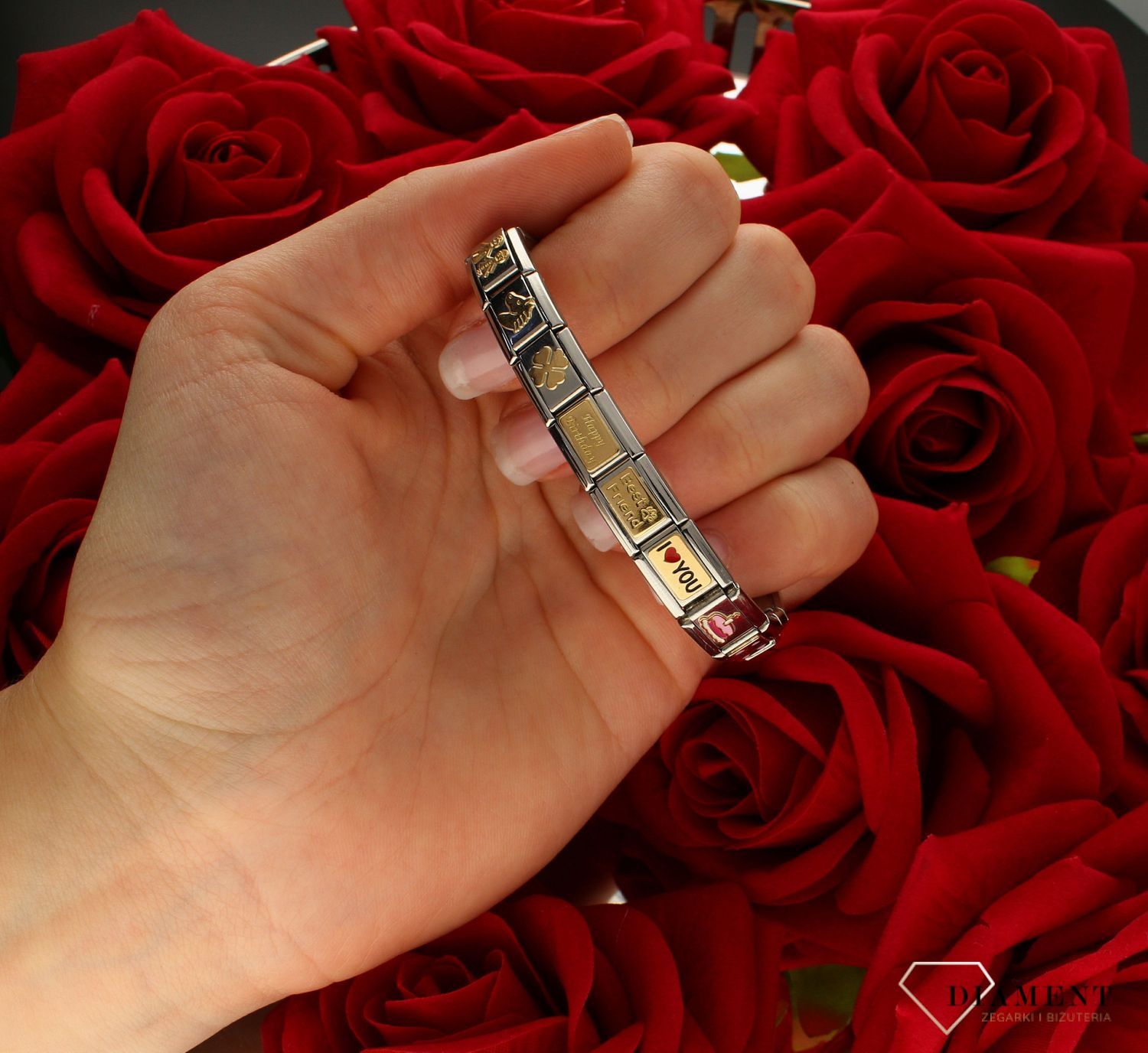 Nomination Link 18K zawieszka złoto 'Dzieci' 030110 05. Zawieszki Nomination ✓ Wyjątkowy prezent ✓ Nomination ✓ Bransoletka Nomination ✓ Bransoletka ze stali ✓ Gwarancja najniższej ceny ✓ Zapraszamy!.jpg